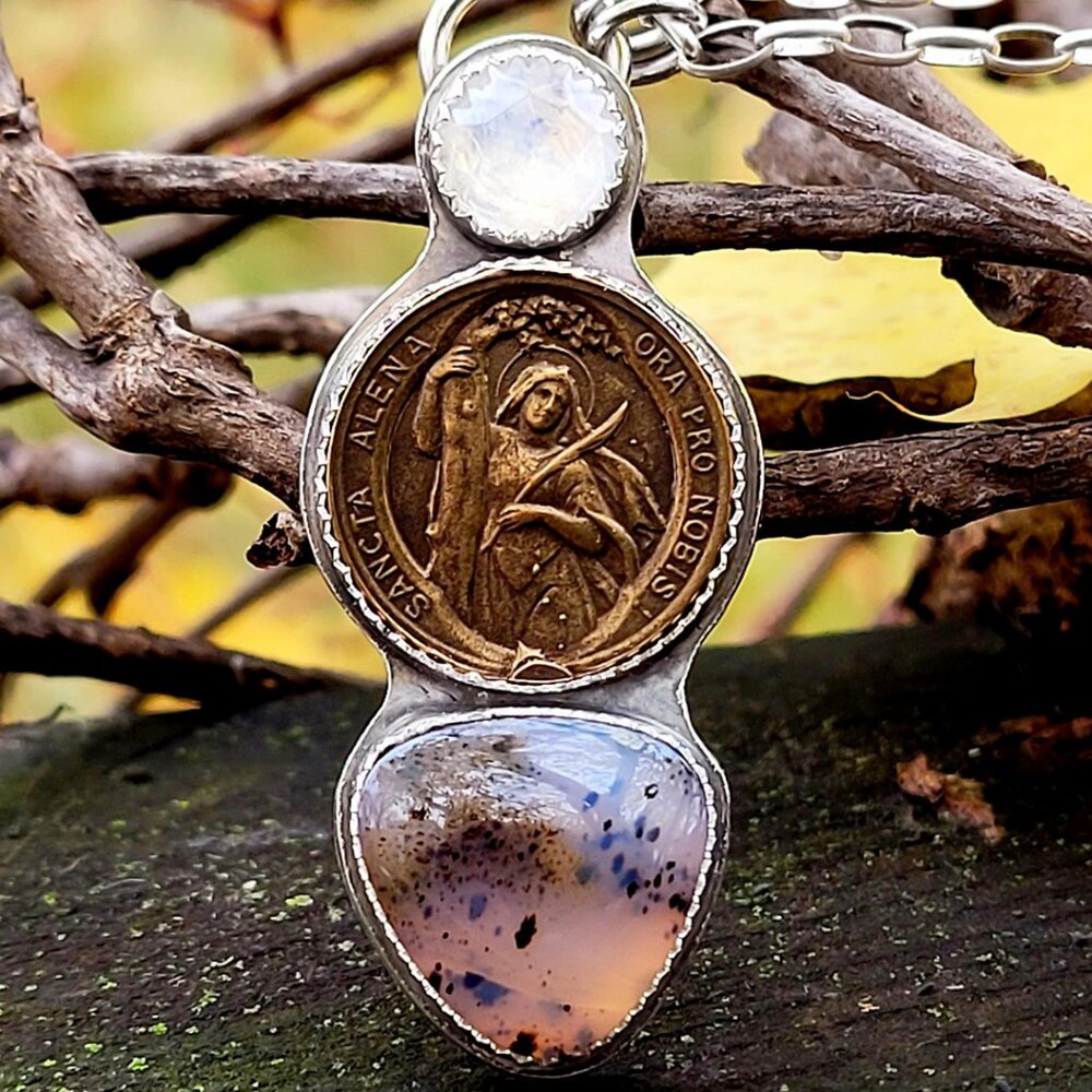 Handmade Artisan Sterling Silver Pendant Necklace